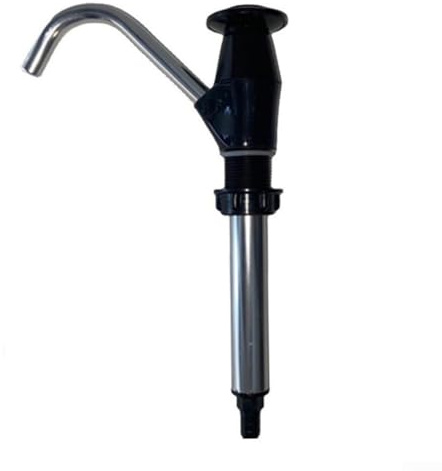 Pompe à eau manuelle robuste pour robinet d'évier de caravane de camping, performance fiable (noir)