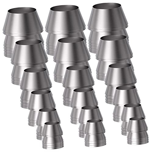 FONDOTIN 18 pcs Coins pour Outils avec Poignées de Remplacement Kit de Coins pour Marteaux Diamètre pour Vos Besoins de Bricolage