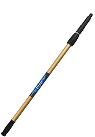 Ettore 42104 Profi-Fensterreinigung Ausfahrbarer Reach-Stiel, 2-stufig, 1,2 m, 2 cm x 60 cm