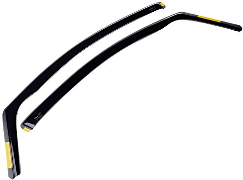 Heko Towequipe HEKO-31142 Windabweiser, für Volkswagen Touran 5-Türer Kompakt-SUV ab 2003, 2 Stück
