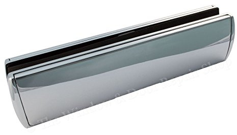 Mila 110921 40-80mm Prostyle Letterbox - Chrome