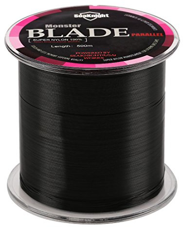 SeaKnight Blade Monofilament Fishing Line, 547Yds/ 1094Yds Japanese Material, High-Abrasion Resistance, Low-Ductility and Memory, Nylon Monofilament Line, for Fresh and Salt Water 2-35LB