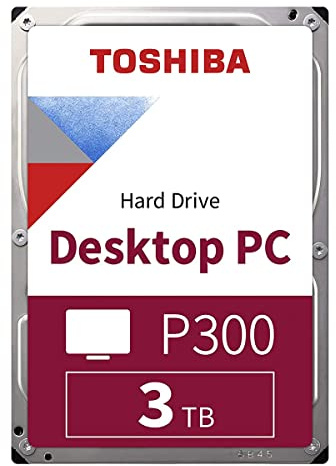 Toshiba P300 3TB 3.5 Zoll SATA 6Gb/s - Interne Desktop PC Disque Dur