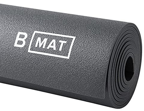 B YOGA Yogamatte Everyday [4mm Dicke] - Oeko-TEX® Zertifiziert & Schadstoffgeprüft - Profi Sport- und Fitnessmatte aus Naturkautschuk für Yoga, Pilates, Sport und Training