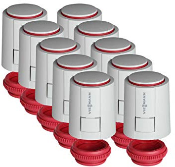 Viessmann Set Stellantrieb für Fußbodenheizung Heizkreisverteiler 230 V Ventiladapter VA 90 10 Stück