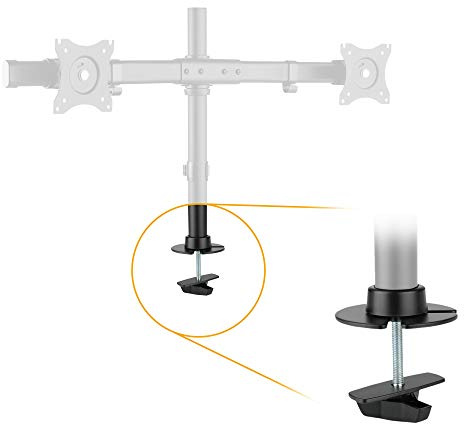 RICOO Monitor Halterung Tischlochmontage Set Z7011 Bildschirmhalterung Arme Zubehörteil Halter für Computermonitore Bildschirm Monitorhalterung Tischhalterung