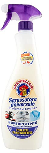 Chanteclair Sgrassatore Universale Spray, Profumo di Lavanda, 12 Flacone da 750 ml