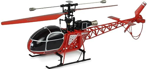 Amewi 25318 Single Rotor Helikopter LAMA V2 4-Kanal 2,4GHz, Rot