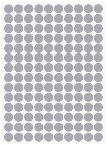 sourcing map 1 Blatt/140Stk Schraube Loch Cover Aufkleber 12mm Durchm. PVC Selbstklebende Abdeckungen Abdeckkappen Staubdicht für Holz Möbel Schrank Regal Garderobe Grau