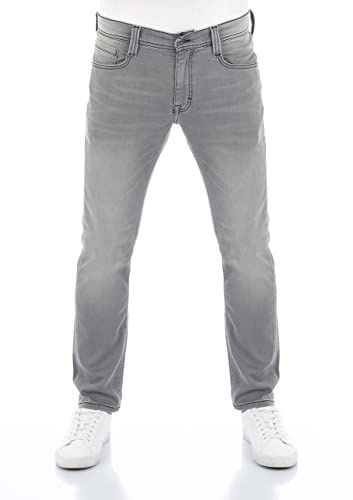 MUSTANG Men's Jeans Trousers Oregon Tapered, Light Grey Denim (311), 32 W/36 L
