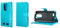 caseroxx Bookstyle Handytasche für Emporia Smart 5 Mini in hellblau – Klapphülle aus Kunstleder mit Kreditkartenfächern, Magnetverschluss, Standfunktion & Rundumschutz für Display und Gehäuse