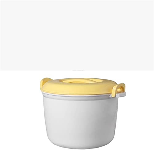 ANSNOW Pentole Forno a Microonde Portatile Cuociriso Forno a Vapore Multifunzionale Isolamento Lunch Box Utensili per Cottura a Vapore per Microonde
