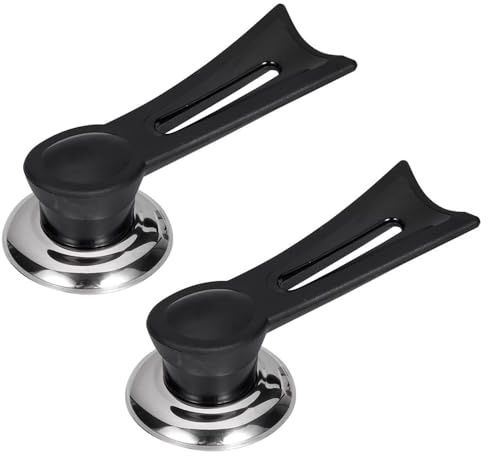 2pcs Pot Lid Handle Holder Pot Cover Replacement Handle Pan Lid Handle Cookware Standing for Frying Pan Lid Universal Pan