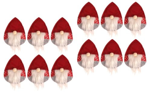 Alipis 12stücke Teiliges Weihnachtsbesteckset Silberne Besteckhalter Für Gabeln Und Löffel Tischdekoration Für Festliche Anlässe Und Weihnachtsfeiern