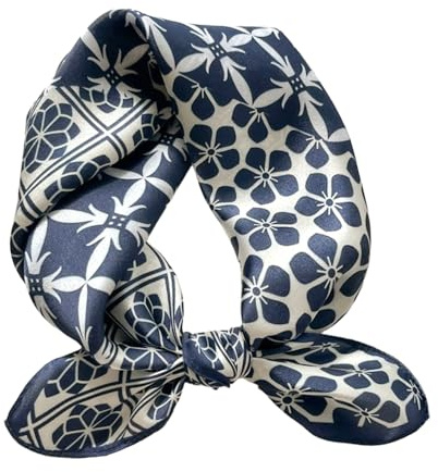 100% Reine Maulbeerseide Schal 43 x 43 Große Platz Leichte Kopftuch Frauen Haar Wraps Schals mit Geschenk Verpackt