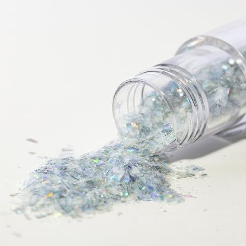 PME Magic Sparkles, essbare irisierende Glitterflocken – Diamantenstaub (3g)
