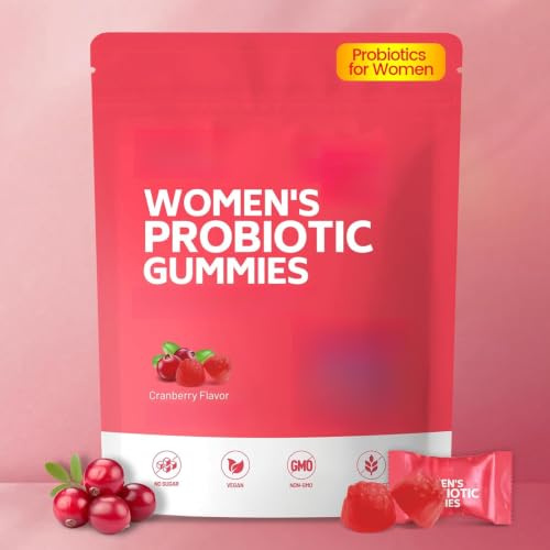 Gomitas probióticas para mujeres, gomitas prebióticas | Probióticos vaginales femeninos, que protegen la salud vaginal femenina, gomitas que contienen probióticos de arándano