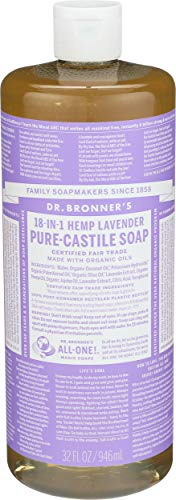Dr. Bronner's Bio-Flüssigseife Lavendel Pure Castil, 946 ml