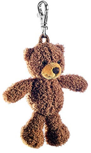 Schaffer Knuddel mich! 209 Plüsch-Schlüsselanhänger Teddy Tom, 11cm, Braun