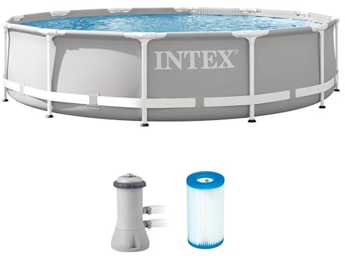 Intex 10ft X 30in Prism Frame Pool Set with Filter Pump