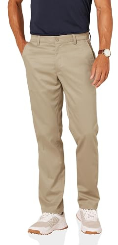 Amazon Essentials Herren Straight-Fit-Stretch Knitterarm Golfhose