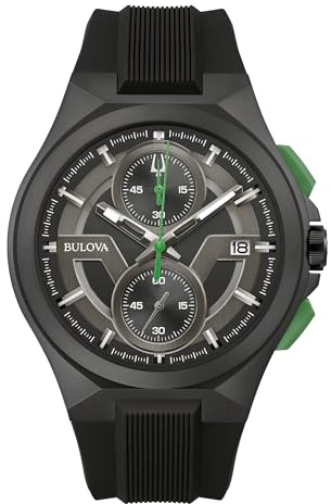 Bulova Herren Chronograph Quarz Armbanduhr Maquina