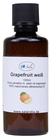 Sala Grapefruitöl Aroma weiß ätherisches Öl naturrein 100 ml PET Flasche