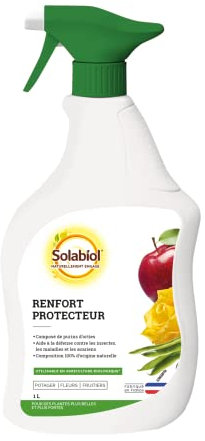 SOLABIOL Purins d'Orties - Renfort Protecteur - Pulvérisateur 1L - Contre Pucerons Acariens Mildiou & Oïdium SOPORPAL1