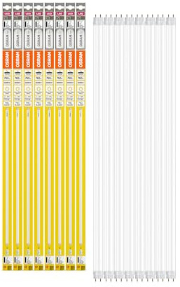 Osram Kosteneffiziente LED-Röhren für elektromagnetische Vorschaltgeräte, 7 W, G13, Tube, double-ended, 3000 K, LEAD FREE Glas, Warm weiß, 8-er Pack