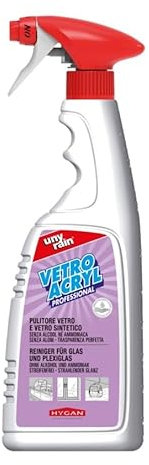 Blanc Hygienic Profi-Spezialreiniger 6x750 ml Sprühflasche, für Glas & Plexiglas & alle waschbaren Oberflächen aus Kunststoff, Metall und Lack