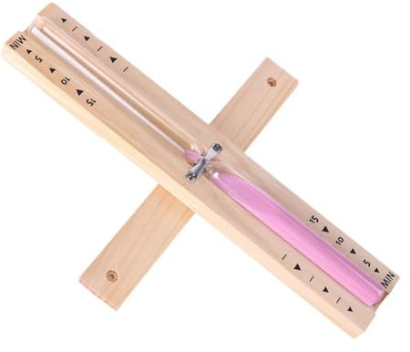 Carroterr Sauna-Sanduhr, 15-Minuten-Timer, Sauna-Zubehör, wandmontiert, drehbar, 15 Minuten, Sanduhr mit Sand, wählen Sie Ihre Sandfarbe