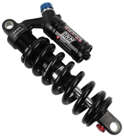 MAYANGYANG Fahrradstoßdämpfer Dauerhafte bergabstrecke. MTB Bike Bicycle Metall Hinterradfeder Feder Stoßdämpfer Fahrradteile MTB Bike Heckschocks Fahrrad federung(210mm)