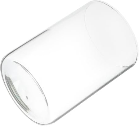 Vaso in Vetro Trasparente per Fiori, Decorazione Casa | Tavolo e Salotto, Stile Minimale e Artistico, Design Semplice e Delicato