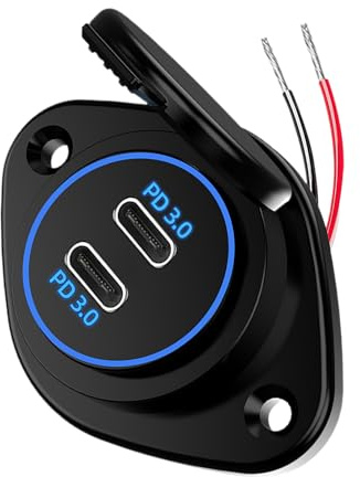 Prise de voiture à charge rapide – Chargeur de téléphone de voiture, adaptateur de chargeur de voiture | Prise Usb de charge rapide de chargeur 12v/24v, prise allume-cigare de charge rapide pour les t