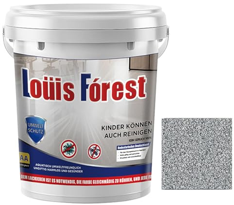 Epoxy Colored Sand Self Leveling Floor Paint, 2025 New Waterproof, Water-Based Epoxy Coating for Concrete and Garage Floors, Suitable for Both Interior and Exterior Applications (1kg*C)