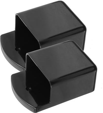 Sosoport 2 pièces Support Mural Télécommande Organisateur Pratique sans Perçage pour Ventilateur et Climatiseur Installation Facile Noir