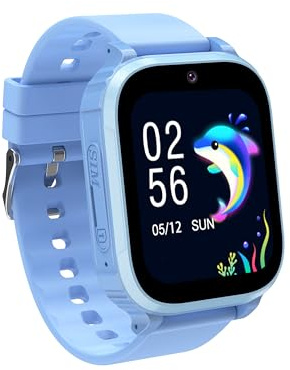 Ruopoem Reloj Inteligente Niño SOS Chat Videollamada Juego Cámara