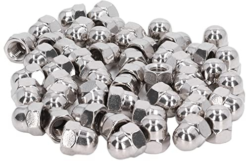 Juego de accesorios de sujeción de acero inoxidable 304 con tuerca ciega, 50 Uds., para reparación de mantenimiento (M4)