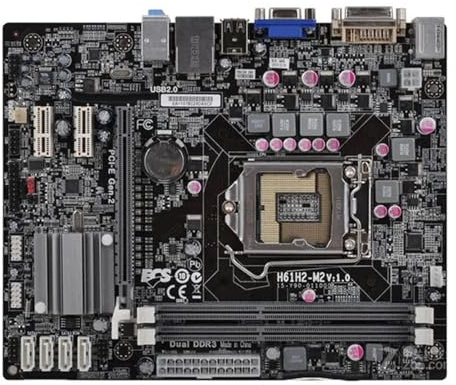scheda madre del gioco 1155 DDR3 Fit For ECS H61H2-M2 Intel H61 supporta CPU Core I7/i5/i3 USB2.0 SATA2 PCI-E X16 Micro ATX