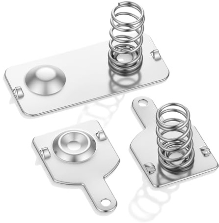 JJUNW Lot de 45 plaques de contact à ressort pour piles AA - Contact nickelé positif négatif unipolaire pour télécommandes et chargeurs de batterie électroniques