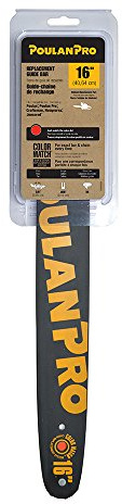 Poulan Pro 16-Inch Chain Saw Bar 952044369