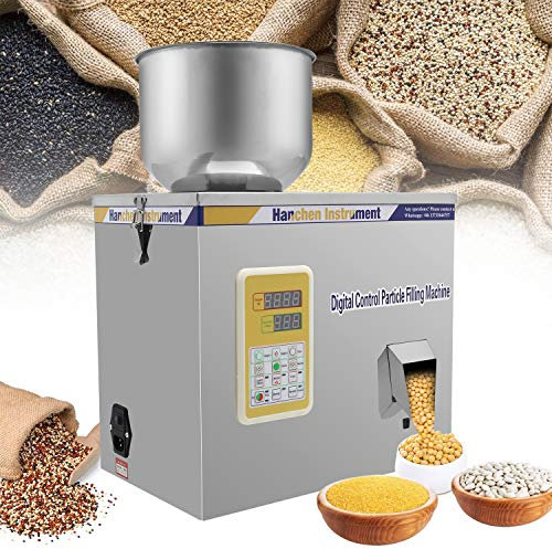 Hanchen 2-99g Pulver Füllmaschine Partikel Wiegemaschine Automatische Flasche Beutel Pulverfüller für Tee Samen Körner Pulver 220V