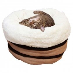 All for Paws XXL Donut Kuschelbett, Schlafbett, Katzenbett