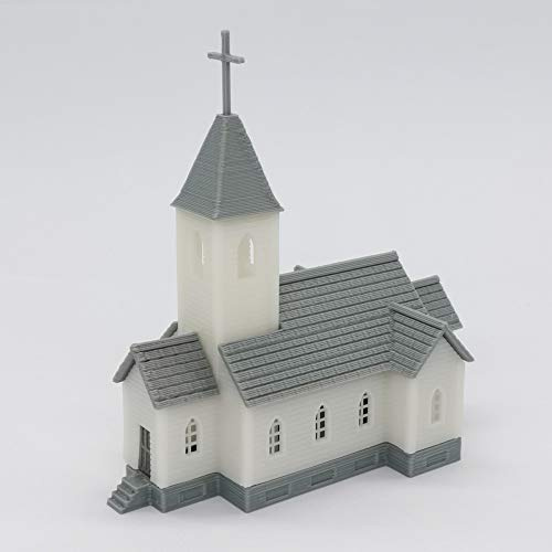 Outland Models Paysage ferroviaire Église de campagne échelle 1:160 N