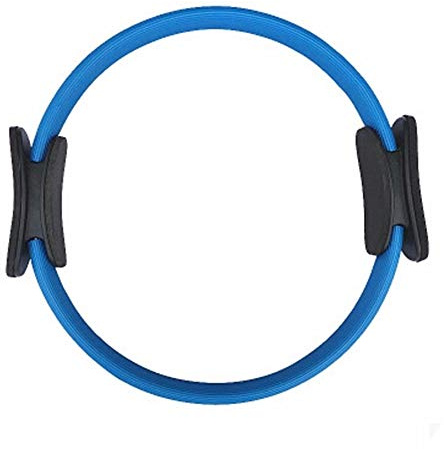 TDORA Pilatesring, magisk träning fitness cirkel dubbelt grepp magisk träningscirkel för hemmagym övningar 36 cm (14 tum)