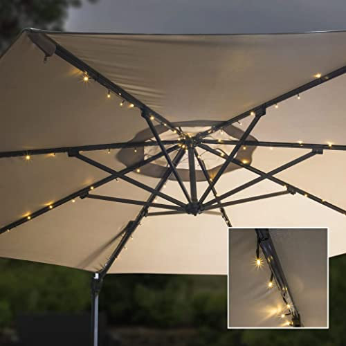 HI 75060 Solar Lichterkette für Sonnenschirme mit 72Leds