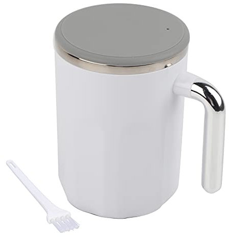 Self Stirring Mug 360ml Portable Stainless Steel Self-Stirring Coffee Cup Office Smart Hot Drink Blender for Milk Tea Hot Tea Coffee and Chocolate