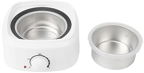 Mini-vaxvärmare, minivaxvärmare, snabb uppvärmning, 110–240 V, enkel och säker drift, hållbart, transparent lock för hemmet (EU-kontakt)