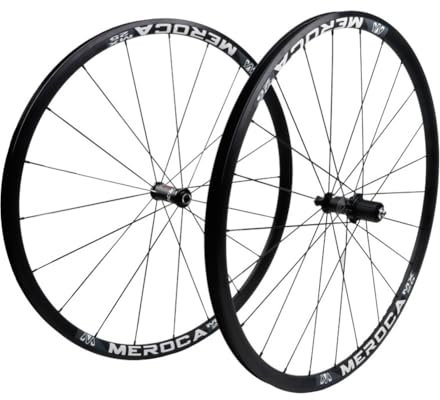 Rennrad-Laufradsatz, 700C Alu-Legierung, Doppelschichtige Felgen, V/C-Bremse, Fahrradräder Vorne, 2 Hinten, 4 Lagernaben, Schnellspanner-Laufradsatz for 7–11-Gang-Kassette