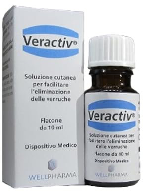 VERACTIV 10 ml - Per il trattamento di verruche e la rimozione di calli e duroni